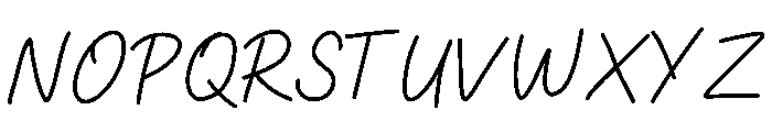 Bhavanaflow Font UPPERCASE