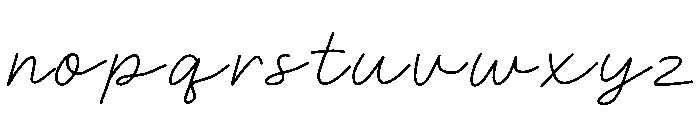 Bhavanaflow Font LOWERCASE