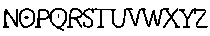 Bhavaniya Font UPPERCASE