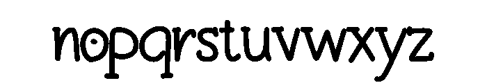 Bhavaniya Font LOWERCASE