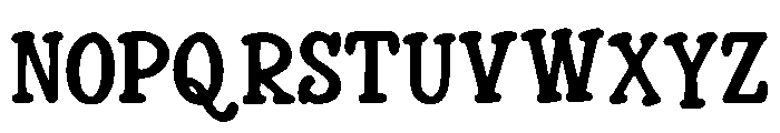 Bhavy Font UPPERCASE