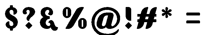 Bhezikr Font OTHER CHARS