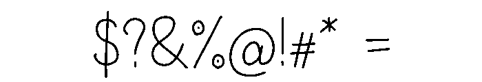 Bhisma Font OTHER CHARS