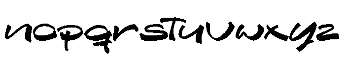 Bhitte Glossi Font LOWERCASE