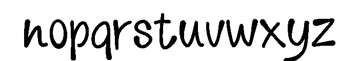 Bhumisara Font LOWERCASE