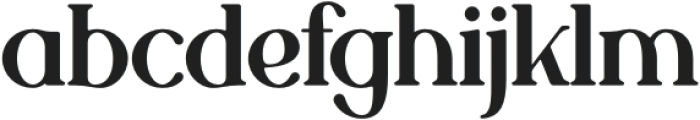 BHALED Regular otf (400) Font LOWERCASE