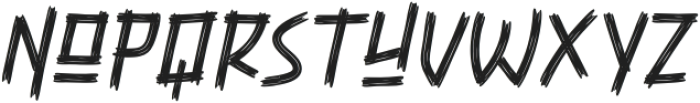 BHORE PUNK Thin otf (100) Font UPPERCASE