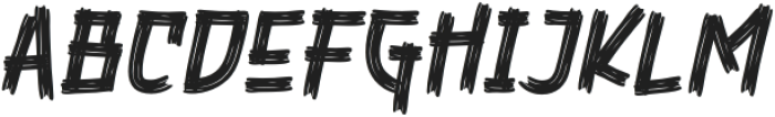 BHOREPUNK-Regular otf (400) Font UPPERCASE