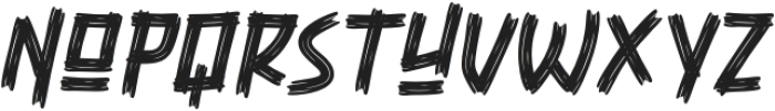 BHOREPUNK-Regular otf (400) Font UPPERCASE