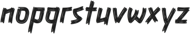 BHOREPUNK-Regular otf (400) Font LOWERCASE
