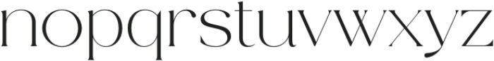 BHYORA Regular otf (400) Font LOWERCASE