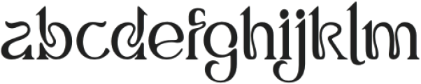 Bhalleux otf (400) Font LOWERCASE