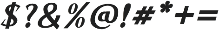 Bhattary Italic Medium otf (500) Font OTHER CHARS