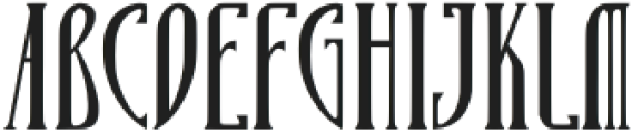 BheihmRegular otf (400) Font UPPERCASE