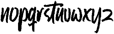 Bhiletha Fileboy otf (400) Font LOWERCASE