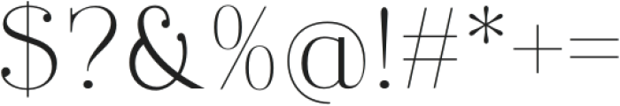 Bhinacle otf (400) Font OTHER CHARS