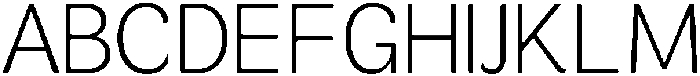 Bhoi Extra Light otf (200) Font UPPERCASE