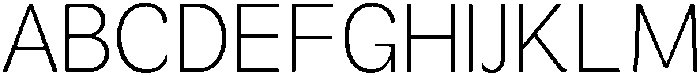 Bhoi Thin otf (100) Font UPPERCASE