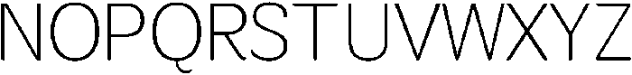 Bhoi Thin otf (100) Font UPPERCASE