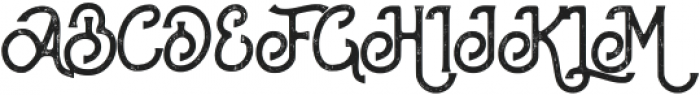 Bhortead Rough otf (400) Font UPPERCASE