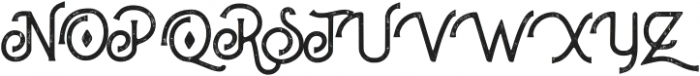 Bhortead Rough otf (400) Font UPPERCASE