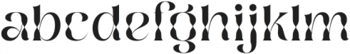 Bhostra Lala Regular otf (400) Font LOWERCASE