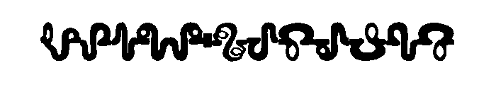 BHARATHI RAMCHAND! Font LOWERCASE