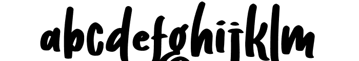 Bhomellan Personal Use Font LOWERCASE