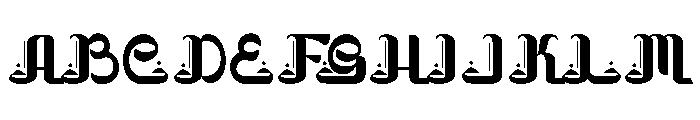 Bhorudyn DEMO Font UPPERCASE