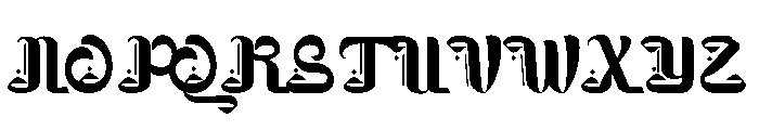 Bhorudyn DEMO Font UPPERCASE