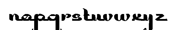 Bhorudyn DEMO Font LOWERCASE