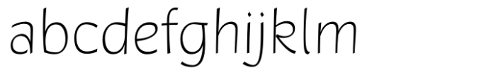 Bhang Thin Font LOWERCASE