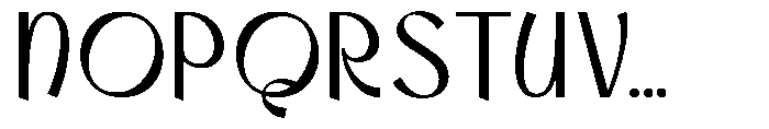 Bharvati Regular Font UPPERCASE