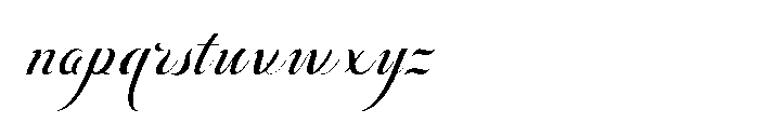 Bheiaga Bold Expanded Slant Font LOWERCASE