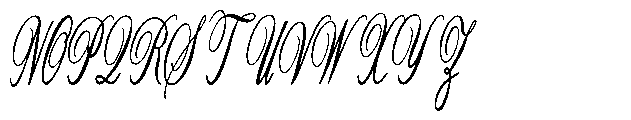 Bheiaga Bold Grade Ultra Condensed Slant Font UPPERCASE