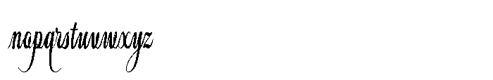 Bheiaga Bold Grade Ultra Condensed Font LOWERCASE