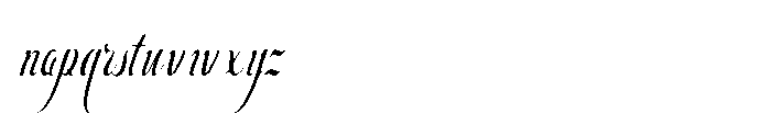 Bheiaga Bold Soft Condensed Slant Font LOWERCASE