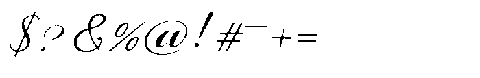 Bheiaga Bold Soft Extra Expanded Slant Font OTHER CHARS