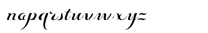 Bheiaga Bold Soft Extra Expanded Font LOWERCASE