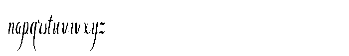 Bheiaga Bold Soft Ultra Condensed Font LOWERCASE