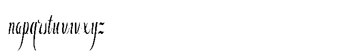 Bheiaga Bold Ultra Condensed Font LOWERCASE