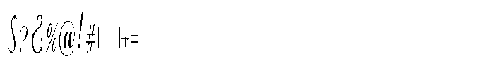 Bheiaga Extra Condensed Font OTHER CHARS