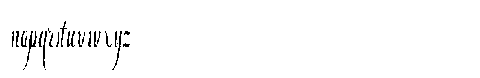 Bheiaga Extra Condensed Font LOWERCASE