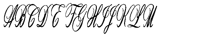 Bheiaga Grade Condensed Slant Font UPPERCASE