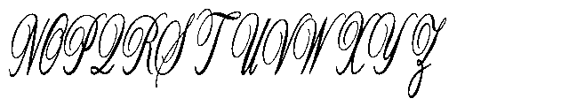 Bheiaga Grade Condensed Slant Font UPPERCASE
