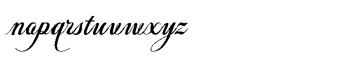 Bheiaga Grade Expanded Slant Font LOWERCASE