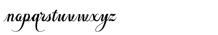 Bheiaga Grade Expanded Font LOWERCASE