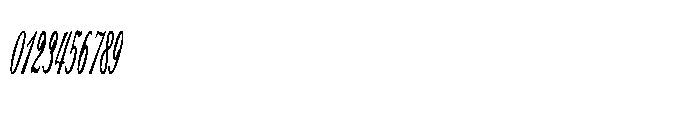 Bheiaga Grade Extra Condensed Slant Font OTHER CHARS