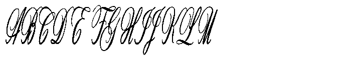Bheiaga Grade Extra Condensed Slant Font UPPERCASE