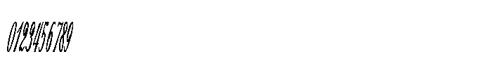 Bheiaga Grade Ultra Condensed Slant Font OTHER CHARS
